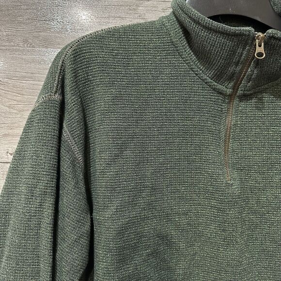RedHead Men's Green Quarter Zip Pullover Shirt 2XL XXL Outdoors - Picture 2 of 6